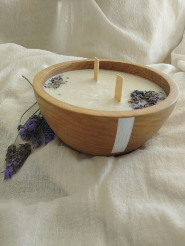 Vela de soja cuenco 18cm