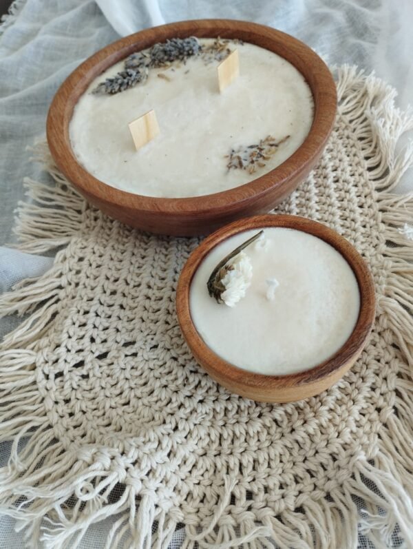 Apoya velas crochet - Image 5