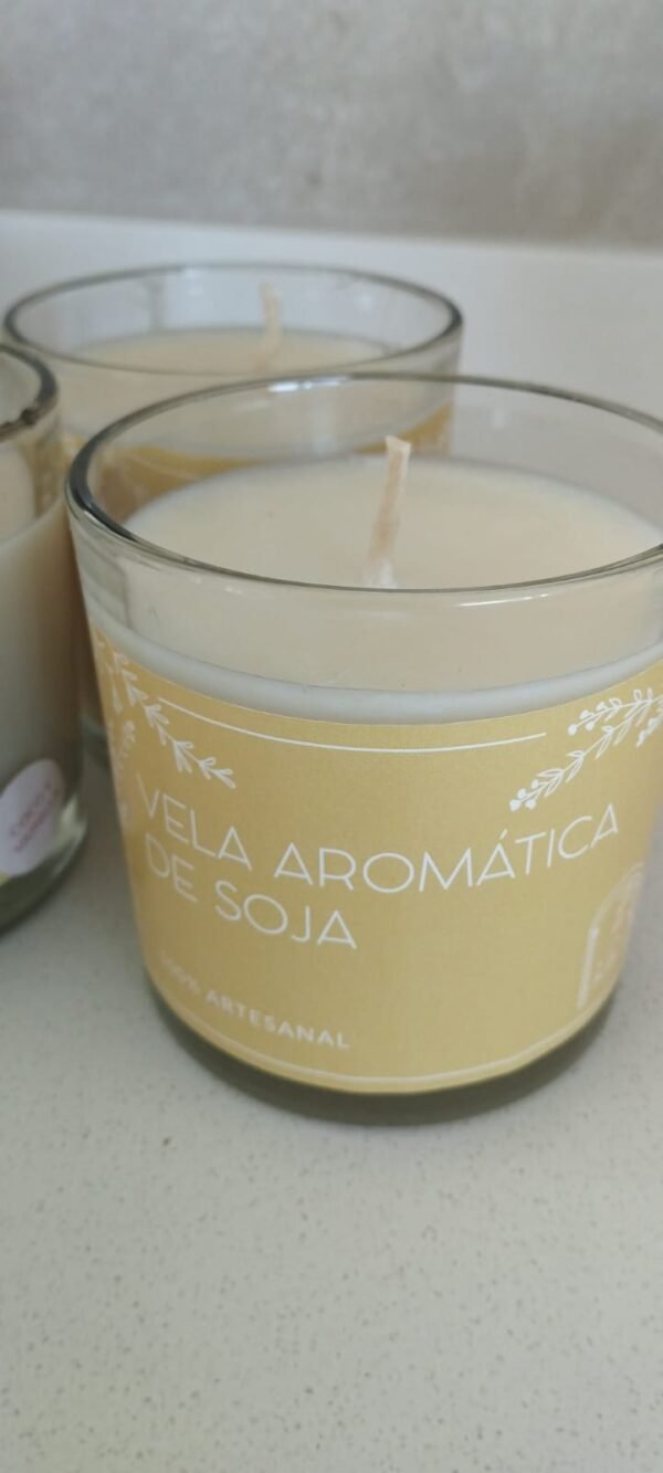 Vela en vaso s/t